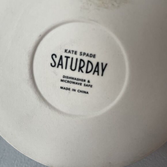 Kate Spade Saturday Striped Colorful Coffee Tea Mug Cup Dishwasher Safe One Size - Picture 7 of 7